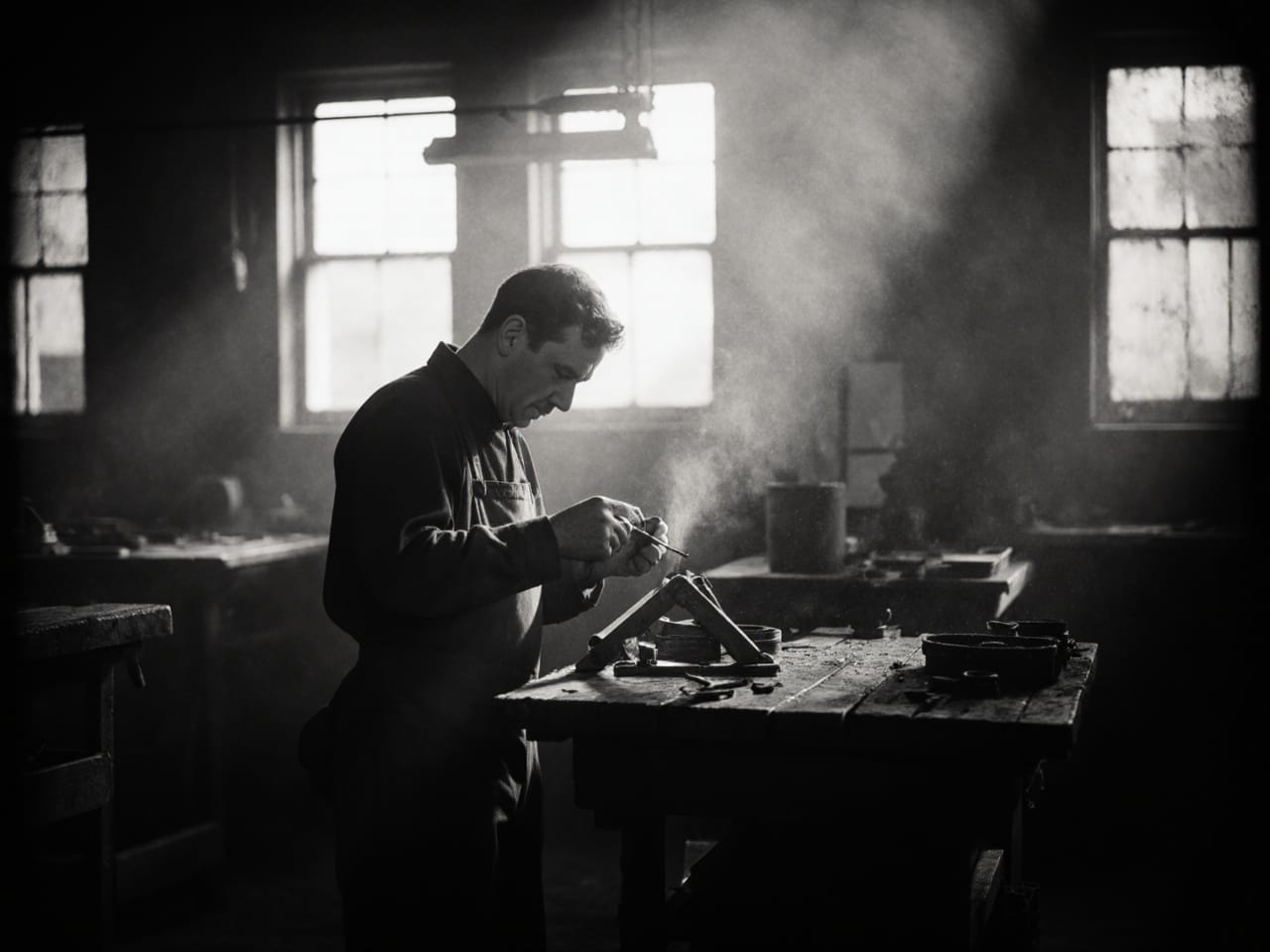 1960 's yorkshire bed making image