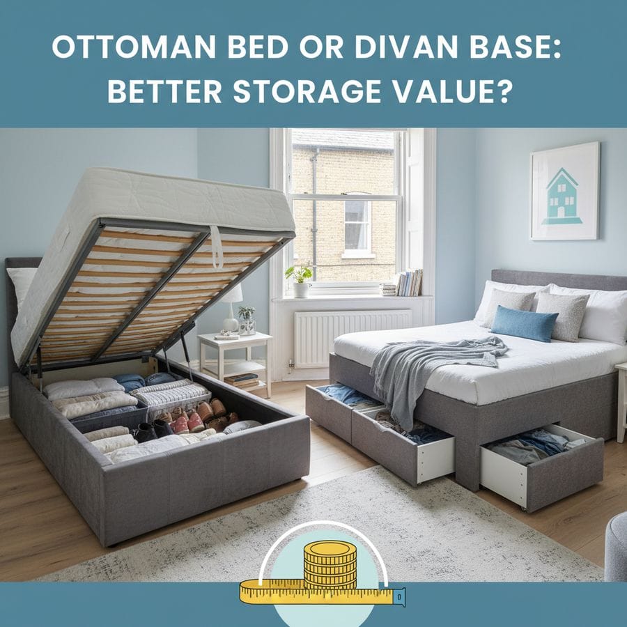 Ottoman Bed or Divan Base: Better Storage Value?