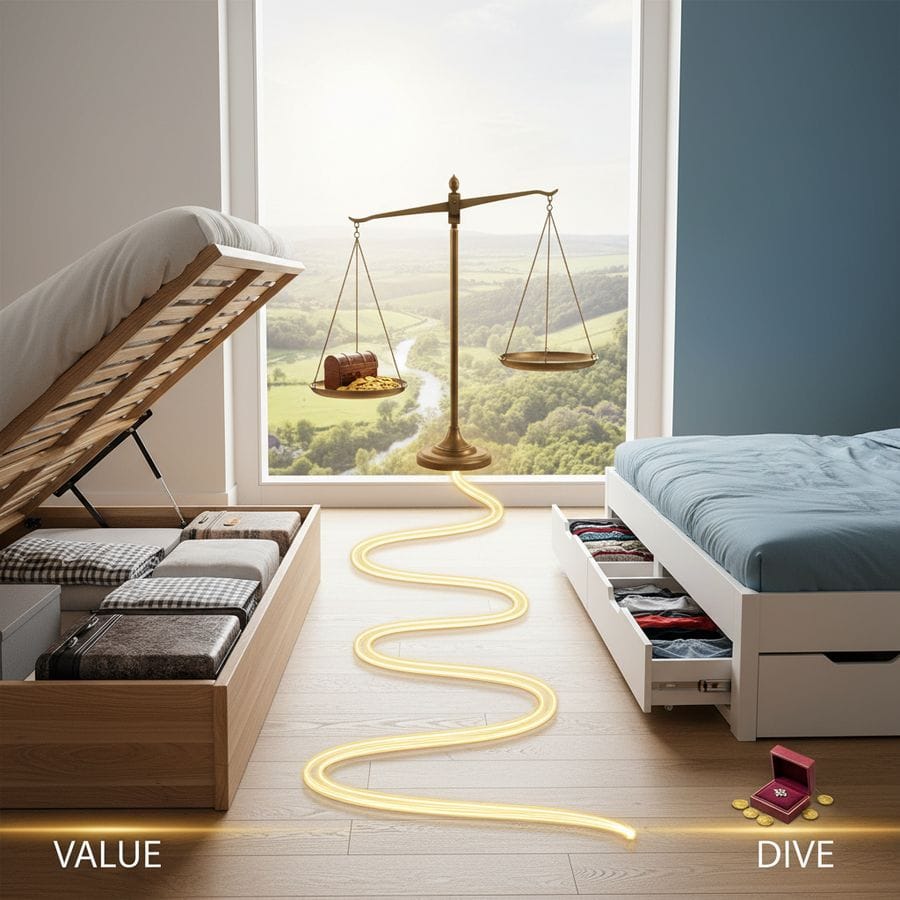 Ottoman Bed or Divan Base: Better Storage Value?