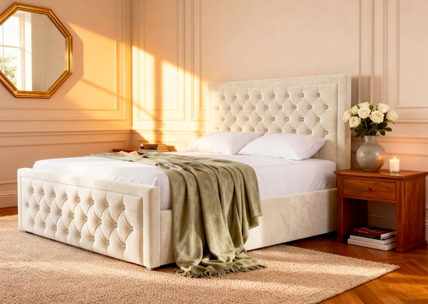 Aurore Upholstered Bed