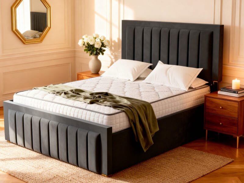 Cielo Alto Upholstered Bed