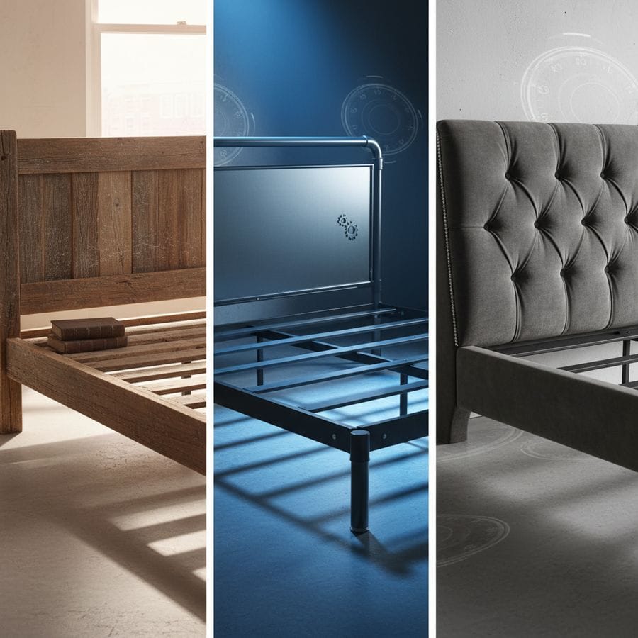 Wood Vs Metal Vs Upholstered Bed Frames: Durability