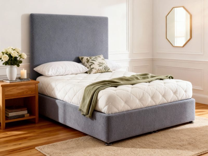 Classic Fabric Divan Ottoman Bed