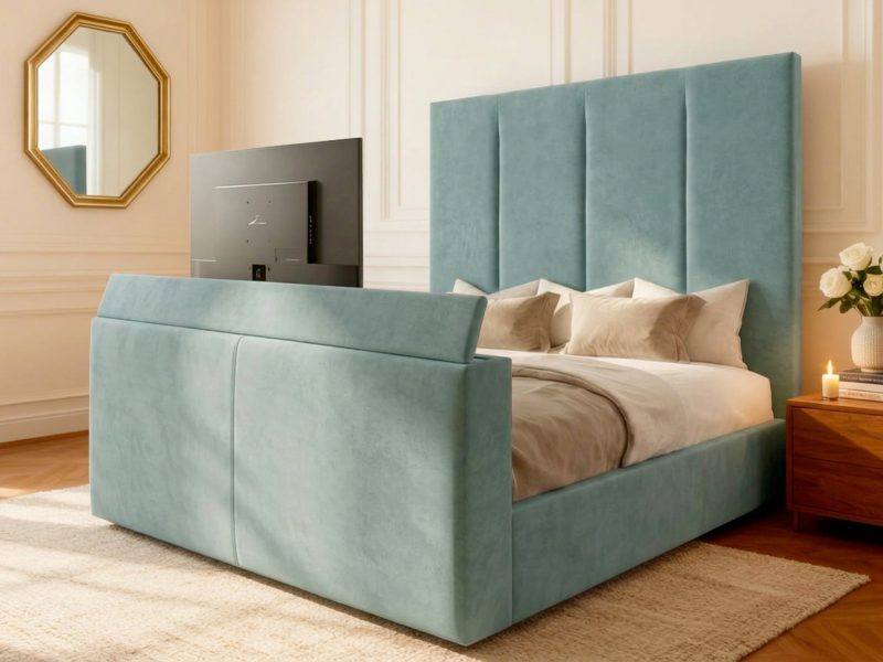 Filey TV Bed with Optional Ottoman Storage