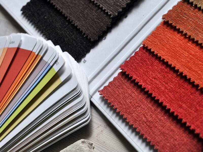 Harmony Beds Pantone Book and Upholstery Samples
