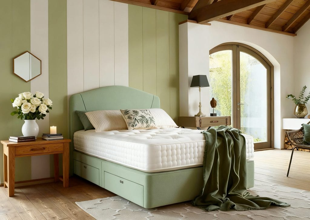 heritage arch divan bed set