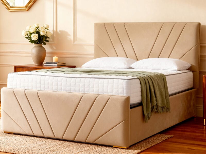 Hawkshead Upholstered ottoman bed