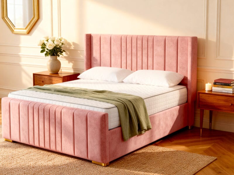 Marlowe Upholstered ottoman bed
