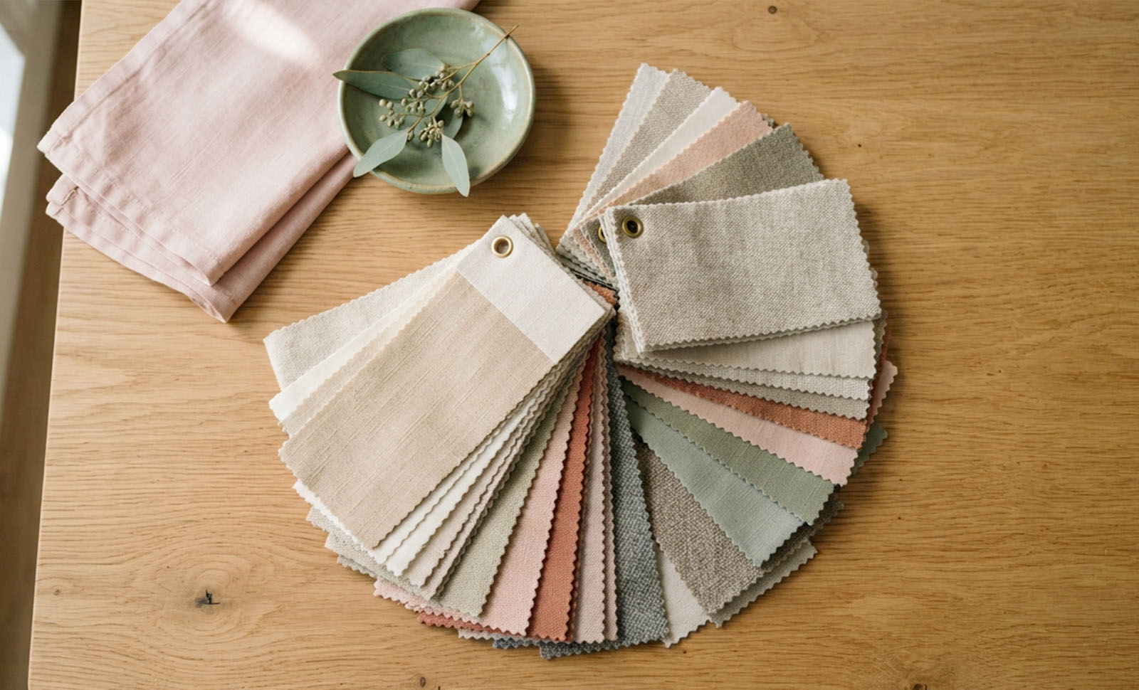 Free fabric swatch cards for handmade Yorkshire beds