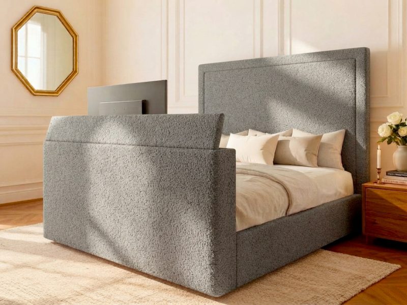 Staithes TV Bed with Optional Ottoman Storage