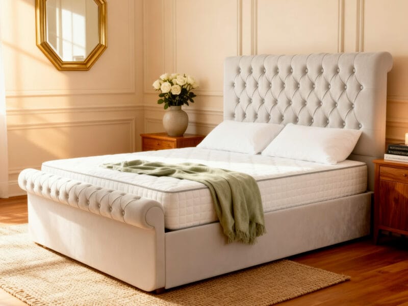 Marlowe Upholstered ottoman bed